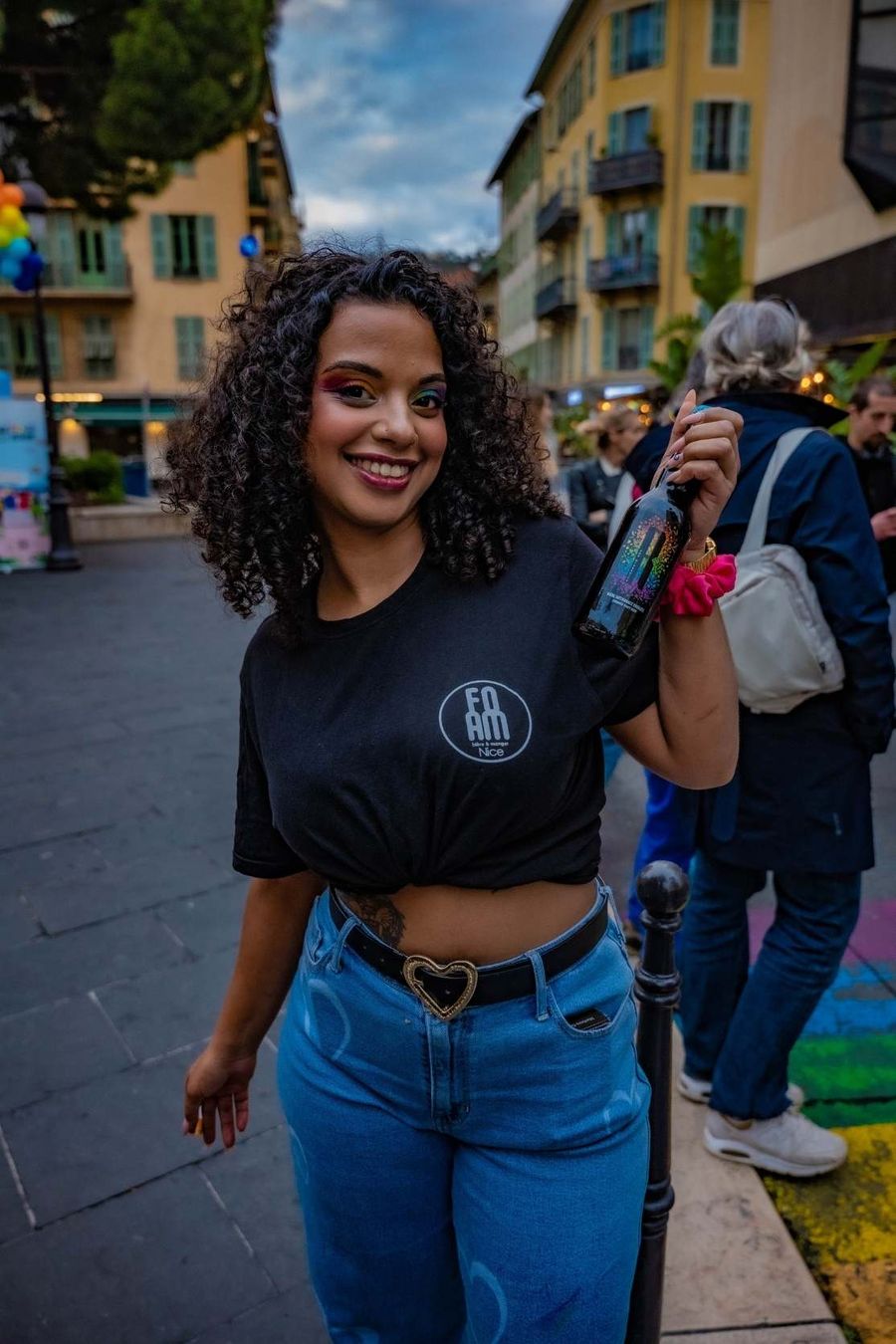 Portrait dans le quartier du port de Nice, photographe portrait Côte d'Azur